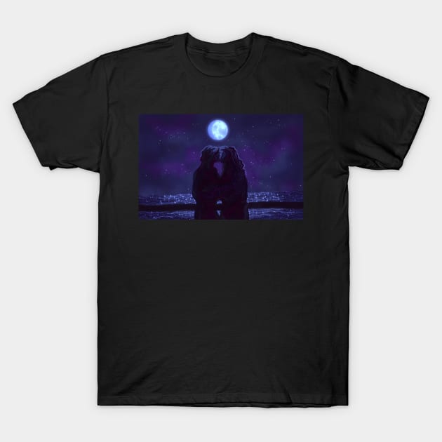 under the glittering moon (ofmd art) T-Shirt by dangerbeforeyou